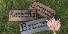 Load image into Gallery viewer, Name Plaque